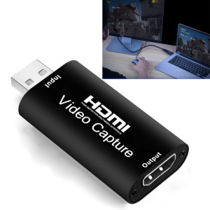 Carte de capture vidéo HDMI Boîte d'enregistrement en direct Boîte d'adaptateur de capture vidéo SH747788-20