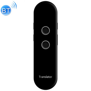 T4 Portable AI Smart Voice Translator Business Travel Machine de traduction en temps réel Support 42 langues (noir) SH608B527-20