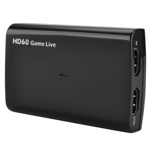 EZCAP321B USB 3.0 UVC HD60 jeu Capture vidéo en direct (Noir) SE084B887-20