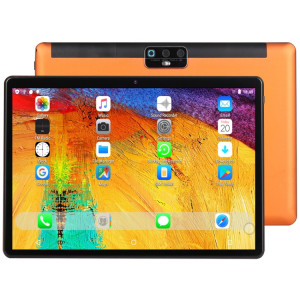 BDF H1 3G Tablet Tablet PC, 10,1 pouces, 2GB + 32GB, Android 9.0, MTK8321 OCTA CORE CORTEX-A7, Support Dual Sim & Bluetooth & WiFi & GPS, Plug UE (Orange) SB566E171-20