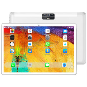 BDF H1 3G Tablet Tablet PC, 10,1 pouces, 2GB + 32GB, Android 9.0, MTK8321 OCTA COE CORTEX-A7, Support Dual Sim & Bluetooth & WiFi & GPS, Plug UE (Blanc) SB566W1587-20