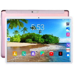 BDF S10 3G Tablet Tablet PC, 10,1 pouces, 2GB + 32GB, Android 9.0, MTK8321 OCTA CORE CORTEX-A7, Support DUAL SIM & BLUETOOTH & WIFI & GPS, Plug UE (rose) SB572F437-20