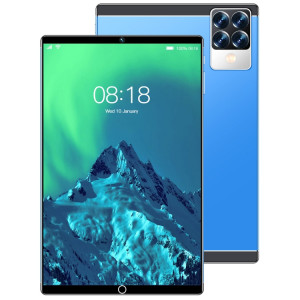 Tablette d'appel téléphonique S29 3G, 10,1 pouces, 1 Go + 16 Go, Android 5.1 MT6592 Octa Core, prise en charge double SIM, WiFi, BT, GPS (bleu) SH882L984-20