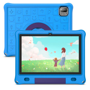 Tablette Pritom B10K pour enfants, 10,1 pouces, 3 Go + 64 Go, Processeur quadricœur Android 12 Allwinner A133, prise en charge WiFi 2.4G / BT 4.0, version globale avec Google Play (bleu) SP889L883-20