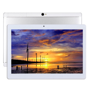 10,1 pouces Tablet PC, 2 Go + 32 Go, Android 6.0 MTK8163 Quad Core A53 64 bits 1,3 GHz, OTG, WiFi, Bluetooth, GPS (Argent) S1651S1672-20