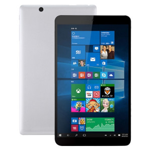 HSD8001 Tablet PC, 8 pouces, 4GB + 64 Go, Windows 10, Atel Atom Z8350 Quad Core, Support TF Card & HDMI & Bluetooth et Dual WiFi (argent) SH350S493-20