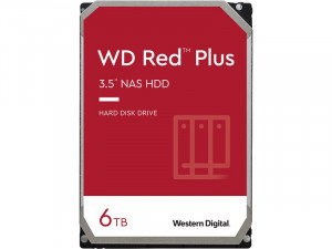 Western Digital WD Red Plus 6 To Disque dur 5400 tr/min pour NAS WD60EFPX DDIWES0147-20