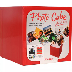 Canon PG-560 / CL-561 Photo Cube Value Pack PP-201 13x13 cm 40f. 809321-20