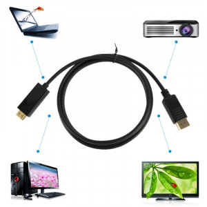 Câble mâle DisplayPort to HDMI, longueur du câble: 1,8 m SC0243-20