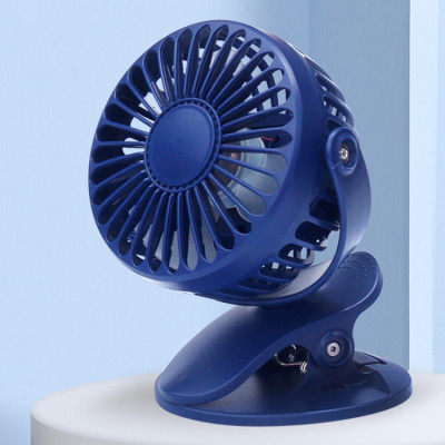 Mini ventilateur à pince USB portable de bureau (bleu) SH027L751-20