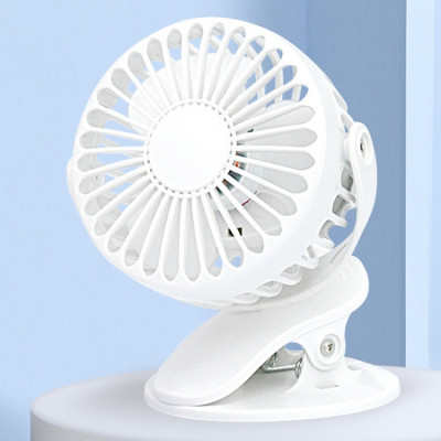 Mini ventilateur à pince USB portable de bureau (blanc) SH027W1150-20