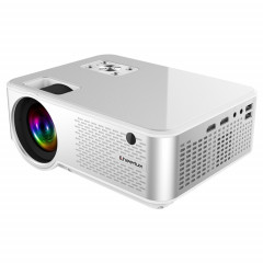 Projecteur intelligent Cheerlux C9 2800 Lumens 1280x720 720P HD, prise en charge HDMI x 2 / USB x 2 / VGA / AV (blanc)