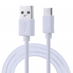 Câble de chargement de noyau en cuivre USB à USB-C / C / C / C / C / Longueur de câble: 1m (blanc)