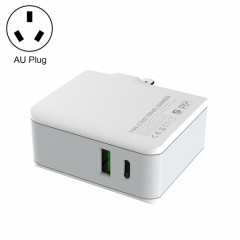 LDNIO A4403C 30W PD + Auto-ID FIXABLE FAST VOYAGE Chargeur avec câble USB-C / C / C / C / C, Plug UA
