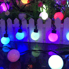4m 3W 40 LEDs 3 x piles AA alimenté chaîne décoration lumière avec 3 modes, DC 4.5V (lumière colorée)