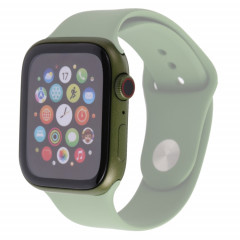 Modèle d'affichage factice d'écran non fonctionnel à l'écran de couleur pour la série de montre Apple 7 45mm, pour photographier la sangle de montre, aucune montre (vert)