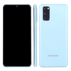 Modèle d'affichage factice factice à écran noir non fonctionnel pour Galaxy S20 5G (bleu)