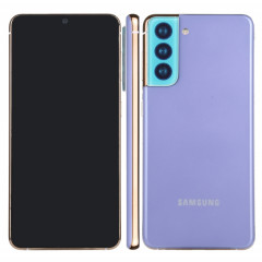 Modèle d'affichage factice faux écran noir non fonctionnel pour Samsung Galaxy S21 5G (violet)