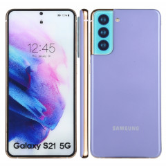 Écran couleur faux modèle d'affichage factice non fonctionnel pour Samsung Galaxy S21 5G (violet)