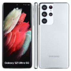 Écran couleur faux modèle d'affichage factice non fonctionnel pour Samsung Galaxy S21 Ultra 5G (argent)