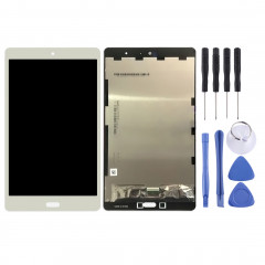 Ecran LCD et ensemble de numérisation complet pour Huawei MediaPad M3 Lite 8.0 pouces / CPN-W09 / CPN-AL00 / CPN-L09 (Blanc)