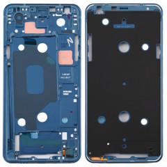 Boîtier avant plaque de cadre LCD pour LG Q Stylo 4 Q710 Q710MS Q710CS (bleu)