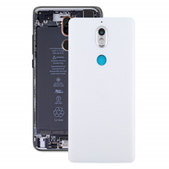 Cache arrière de batterie avec objectif d'appareil photo pour Nokia 7 TA-1041 (blanc)