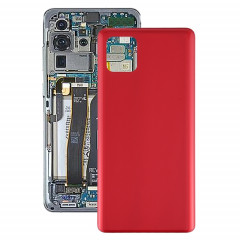 Pour le couvercle arrière de la batterie Samsung Galaxy A91 (rouge)