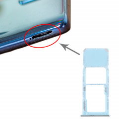 Pour Samsung Galaxy A71 / A715 Plateau de carte SIM + Plateau de carte Micro SD (Vert)