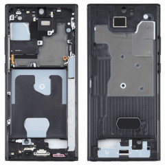Pour Samsung Galaxy Note20 Ultra SM-N985F Plaque de cadre intermédiaire avec pièces (noir)