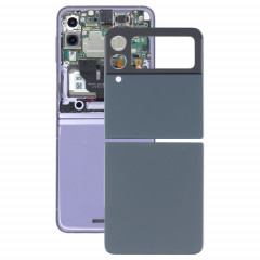 Pour Samsung Galaxy Z Flip3 5G SM-F711B Couvercle arrière de la batterie en verre (Vert)