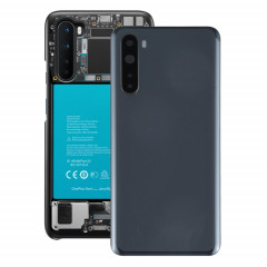 Pour le couvercle arrière de la batterie OnePlus Nord avec le couvercle de l'objectif de l'appareil photo (gris)