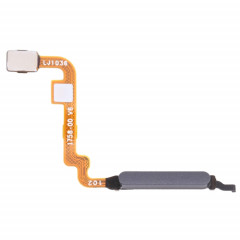 Câble Flex de capteur d'empreinte digitale pour Xiaomi Redmi Note 10 / Redmi Note 10S M2101K7AI, M2101K7AG, M2101K7BG, M2101K7BI, M2101K7BNO (gris)