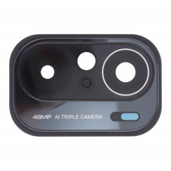 Cache de l'objectif de caméra pour Xiaomi Poco F3 (48MP) M2012K11AG (Noir)