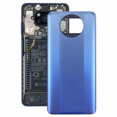 Couverture arrière de la batterie d'origine pour Xiaomi Poco X3 Pro M2102J20SG (Bleu)
