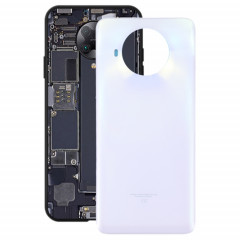 Coque Arrière de Batterie en Verre pour Xiaomi Redmi Note 9 Pro 5G/Mi 10T Lite 5G(Blanc)
