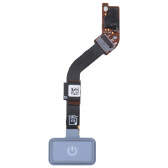Câble flexible pour bouton d'alimentation/empreinte digitale Touch-ID pour ordinateur portable Microsoft Surface Go 1934 (gris)