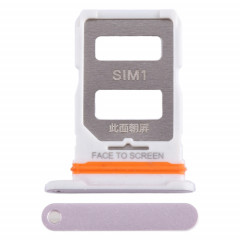 Pour Xiaomi 12 Lite Plateau de carte SIM + Plateau de carte SIM (Rose)