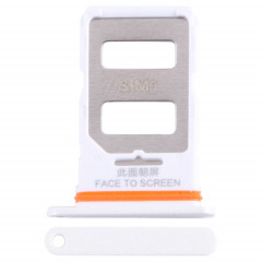 Pour Xiaomi Note 13 Pro Plateau de carte SIM + Plateau de carte SIM (Blanc)