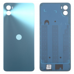 Pour Motorola Moto E22s Couvercle arrière de la batterie d'origine (Bleu)