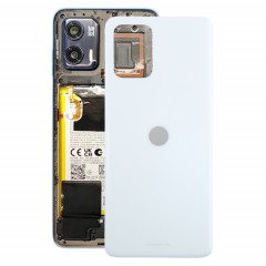 Pour Motorola Moto G73 Couvercle arrière de la batterie d'origine (Blanc)
