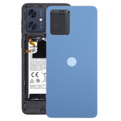 Pour Motorola Moto G54 Couvercle arrière de la batterie d'origine (Bleu)