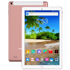 BDF P10 3G Tablet Tablet PC, 10 pouces, 1 Go + 16 Go, Android 5.1, MTK6592 OCTA COE, SUPPORT DUAL SIM & BLUETOOTH & WIFI & GPS, Plug UE (Rose Gold)