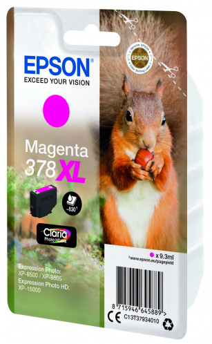 Epson magenta Claria Photo HD 378 XL T 3793 322954-04