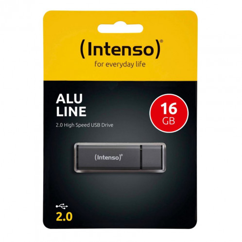 Intenso Alu Line anthracite 16GB USB Stick 2.0 244211-03