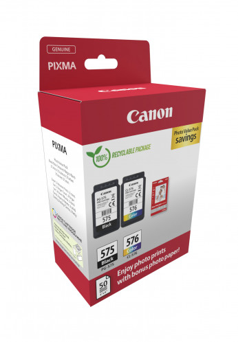 Canon PG-575 / CL-576 Photo Value Pack 826912-03
