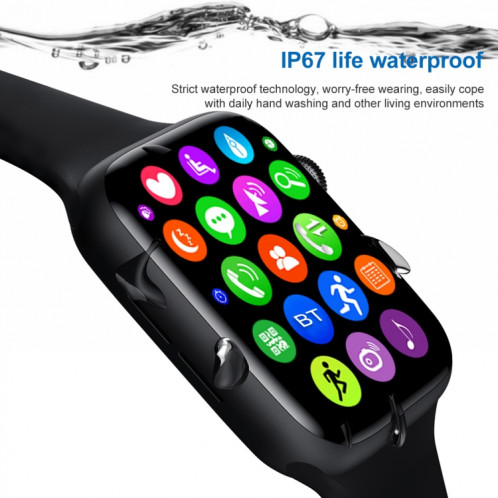 MD28 1,75 pouce HD Écran HD IP67 Wather Smart Sport Watch, Support Bluetooth Call / GPS Trajectoire / Surveillance de la fréquence cardiaque (rose) SH619F276-016
