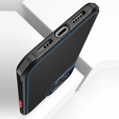 Belle couleur TPU + Clear Clear PC Case à quatre angles All-Inclusive pour iPhone 13 PRO (Vert) SH503B507-08