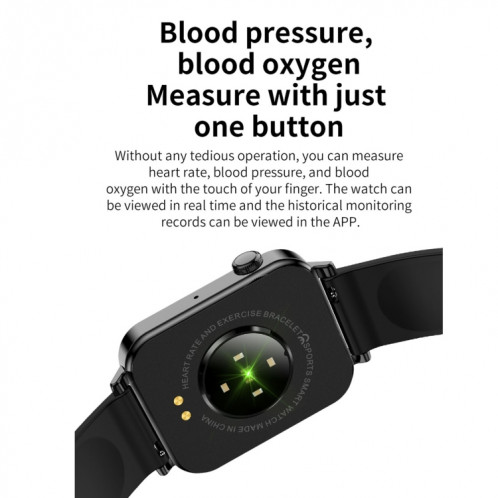 L17 1,69 pouce TFT Touch Screen Smart Watch Smart Smart, Support Surveillance du sommeil / Surveillance de la fréquence cardiaque / Call Bluetooth / Rappel de cycle menstruel (argent) SH701C225-010