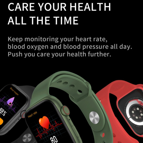 I7 Pro + 1,75 pouce TFT Screen Smart Watch, soutenir la surveillance de la pression artérielle / surveillance du sommeil (rose) SH101F1684-07